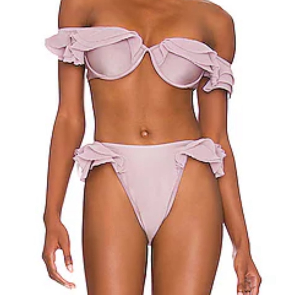 Salama Bikini Top in Dusty Lilac